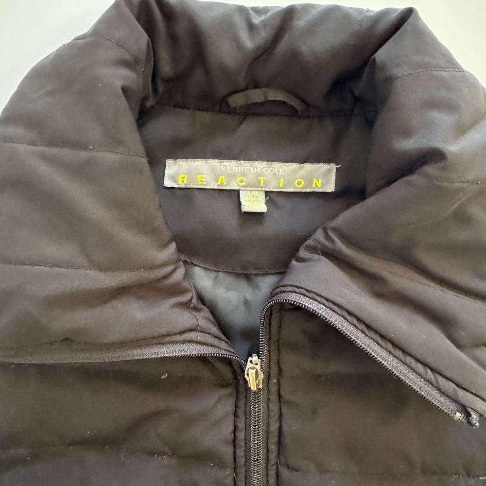 Kenneth Cole Reaction Black Quilted Vest - Picture 3 of 5